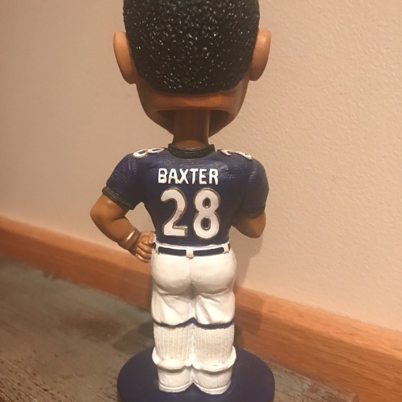 NFL Baltimore Ravens Bobblehead #28 Gary Baxter football player - Picture 4 of 4